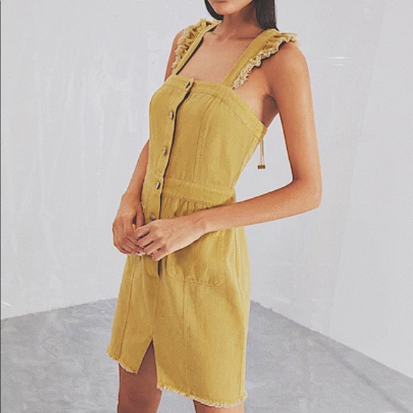 LAST ONE✨HALF OFF ✨ Ruffle Strap Button Up Dress - Picture 4 of 5